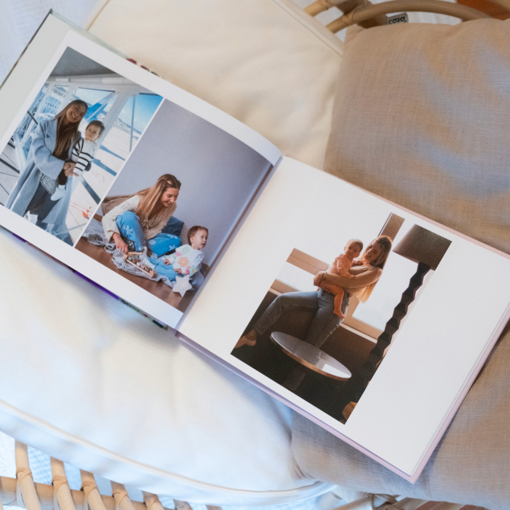 Álbum Press Quadrado 28 x 28 cm inspiração 4